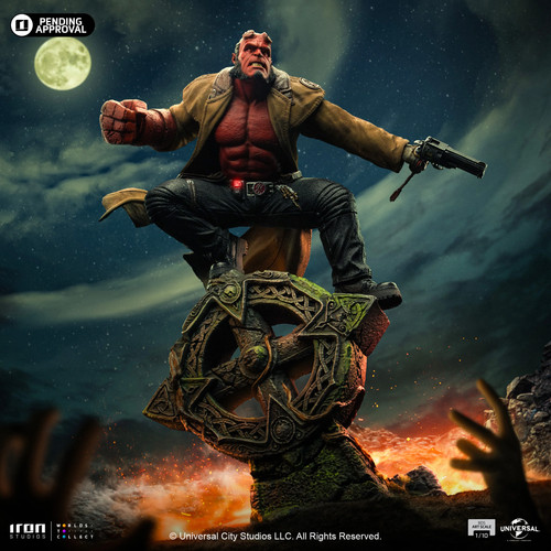Iron studios hellboy - iron, 2